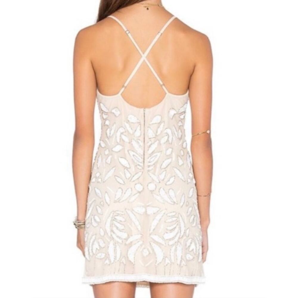 X by NBD Madeline Sequin Beaded Dress Womens New Size 0 - Picture 2 of 16